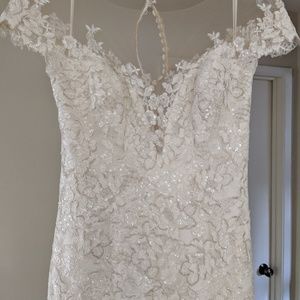 Eddy K. Corsica Ivory wedding dress - size 4